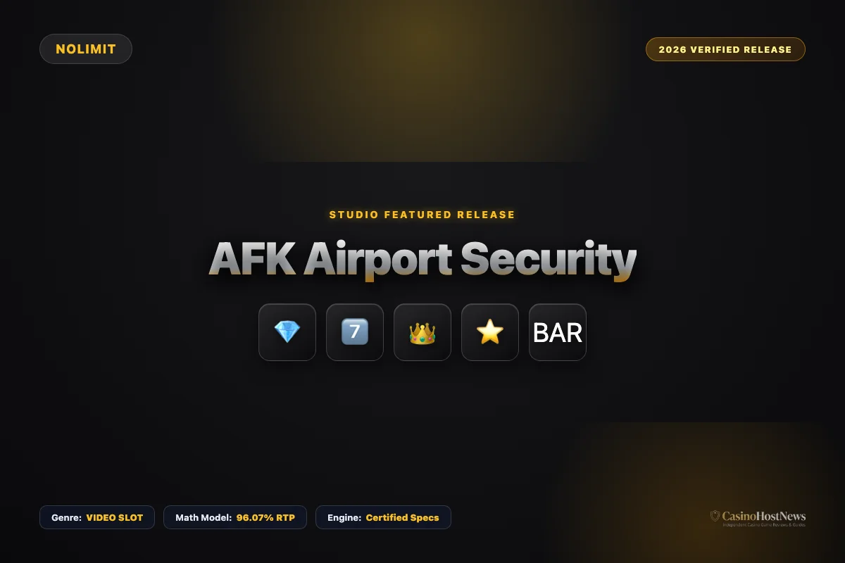 AFK Airport Security online slot review and verified math model by nolimit