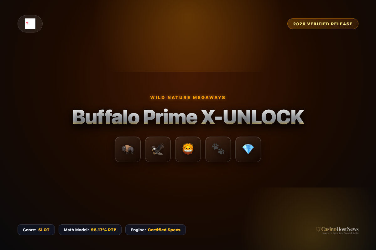 Buffalo Prime X-UNLOCK online slot review and verified math model by fugaso