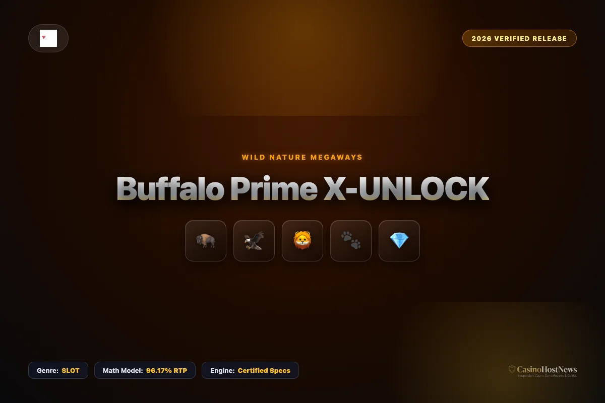 Buffalo Prime X-UNLOCK online slot review and verified math model by fugaso