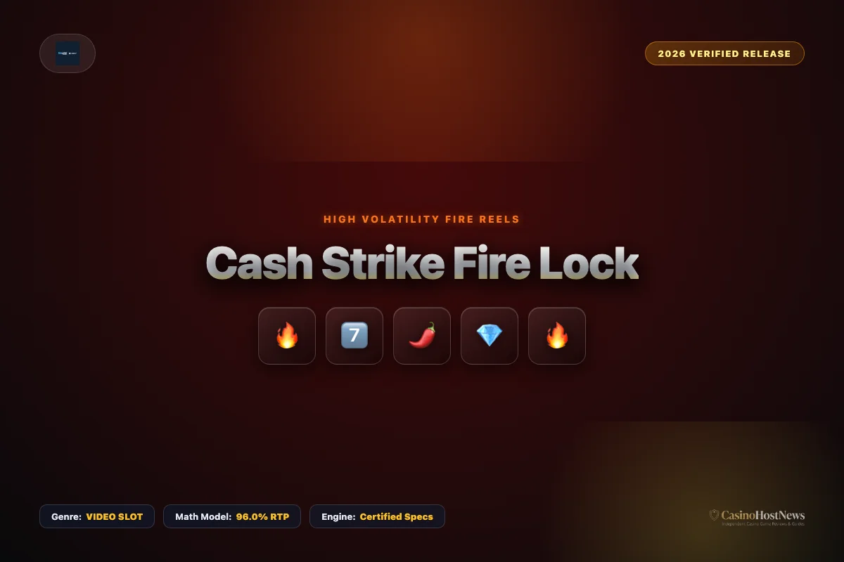 Cash Strike Fire Lock online slot review and verified math model by blueprint gaming