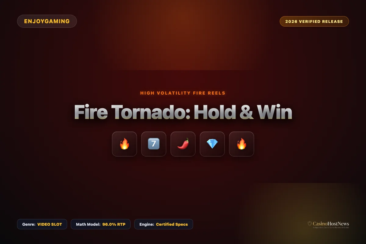 Fire Tornado: Hold & Win online slot review and verified math model by enjoygaming