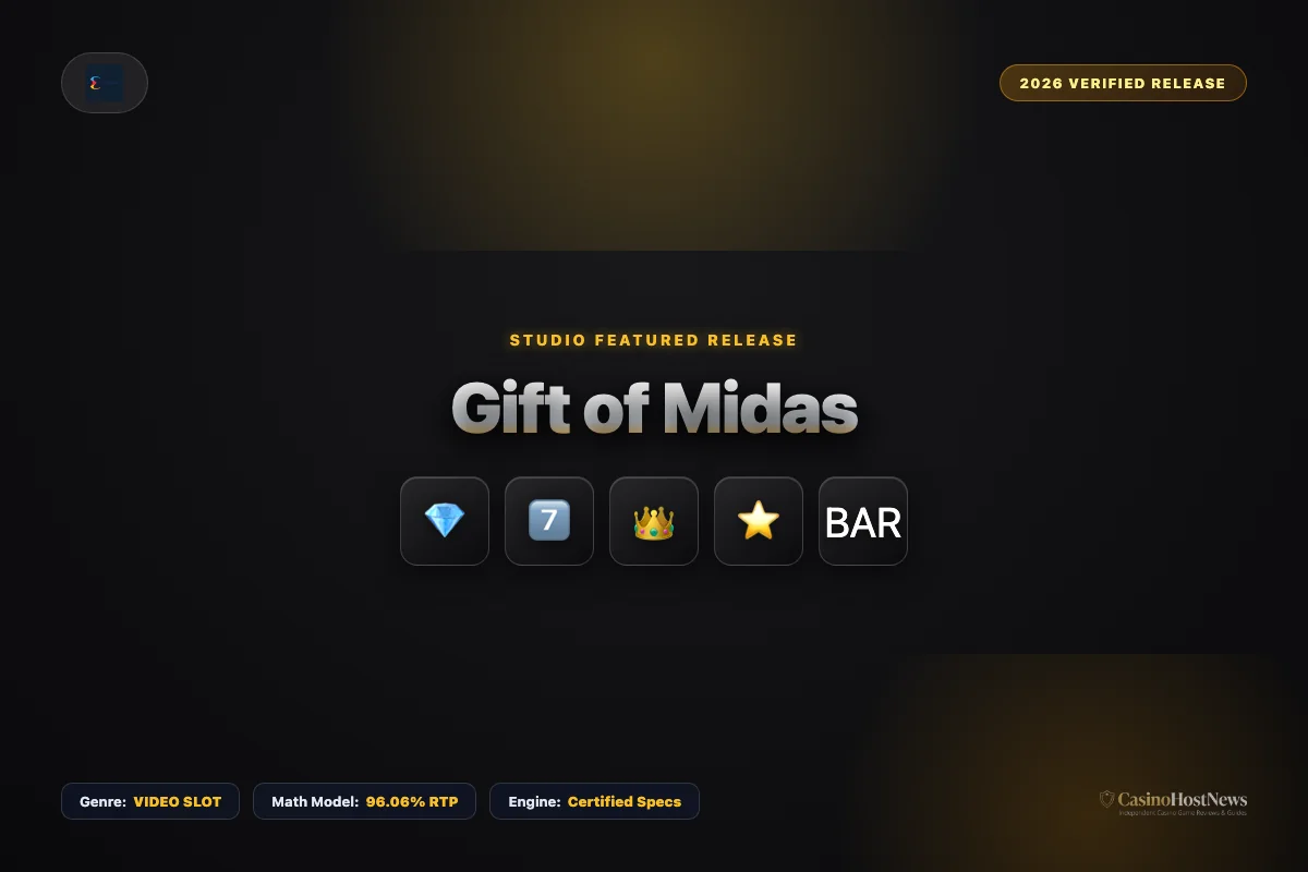 Gift of Midas online slot review and verified math model by endorphina