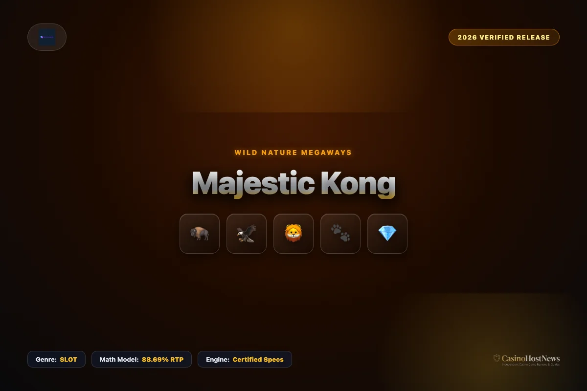 Majestic Kong online slot review and verified math model by spinomenal