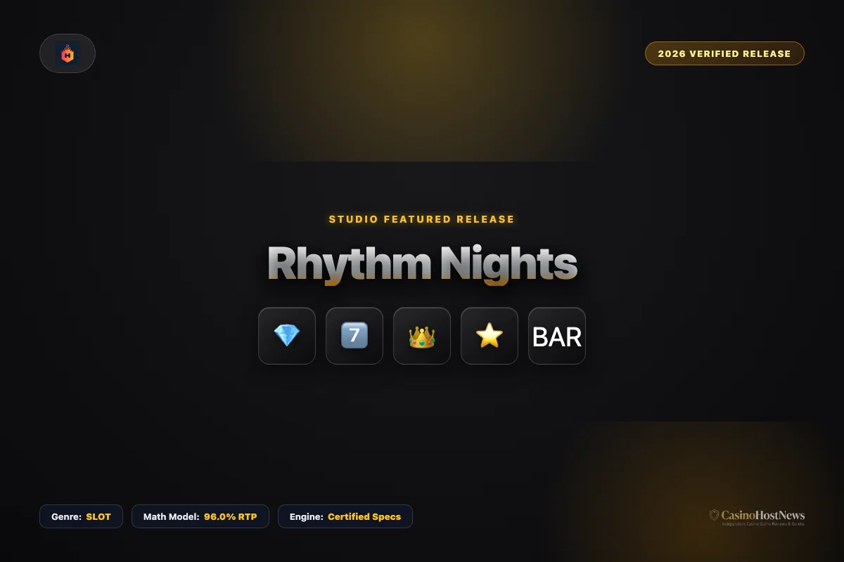 Rhythm Nights online slot review and verified math model by habanero