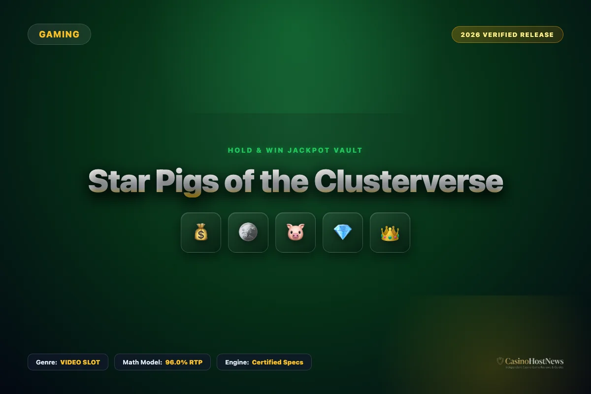Star Pigs of the Clusterverse online slot review and verified math model by gaming