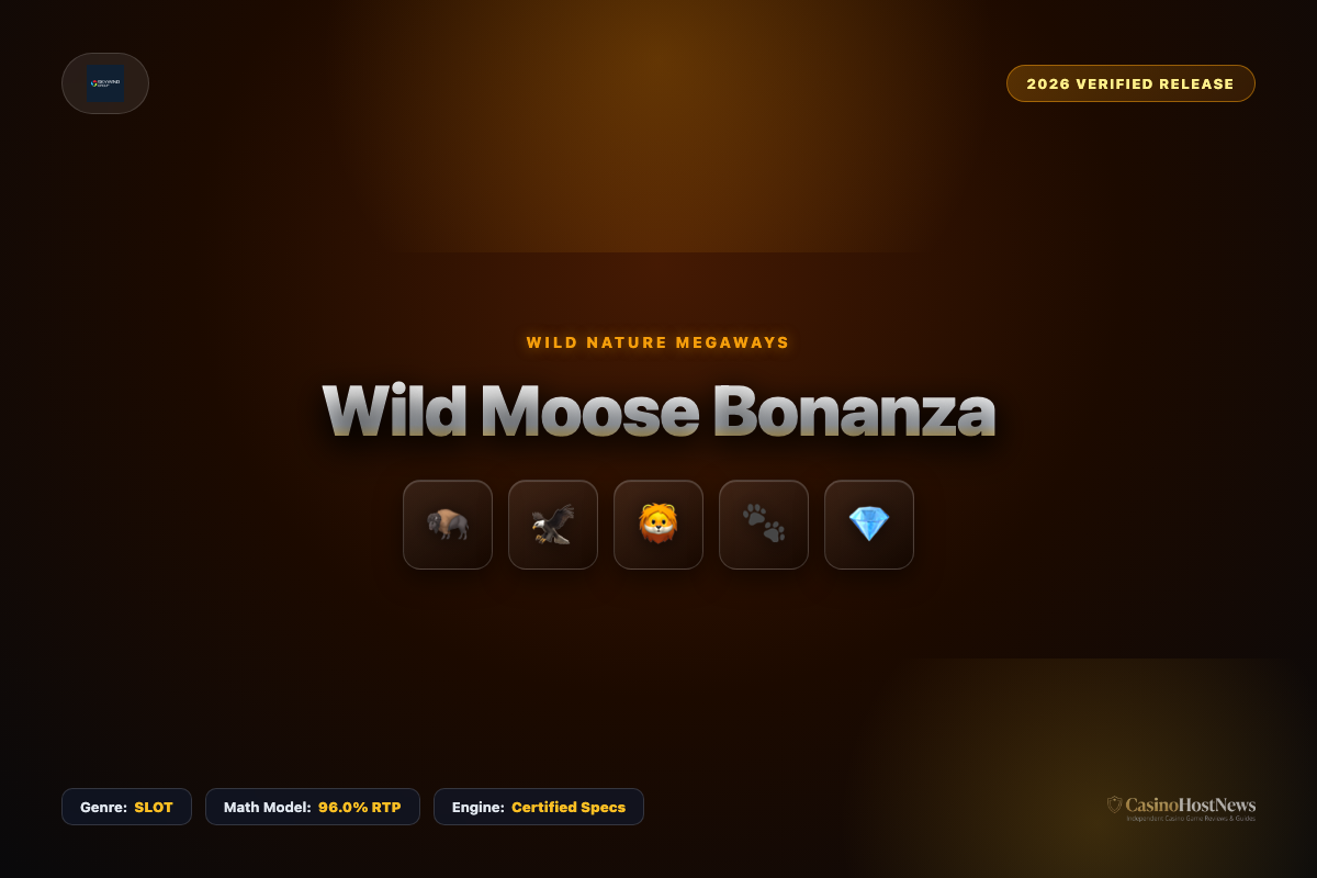 Wild Moose Bonanza online slot review and verified math model by skywind group